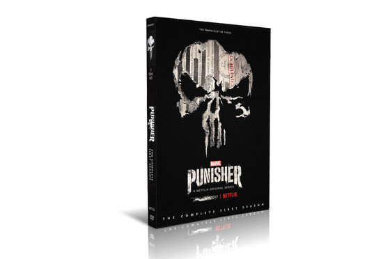 Película de encargo de América de los sistemas de la caja del DVD la serie completa la estación 1 del castigador proveedor