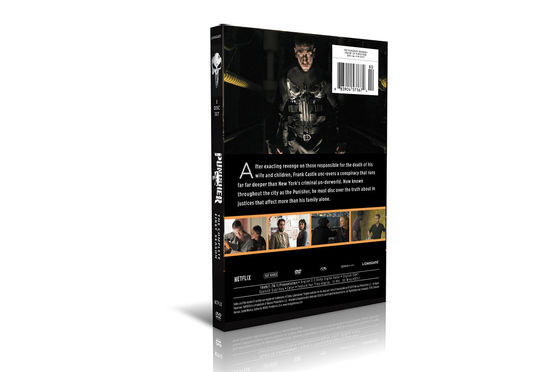 Película de encargo de América de los sistemas de la caja del DVD la serie completa la estación 1 del castigador proveedor