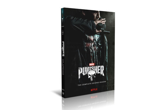 Película de encargo de América de los sistemas de la caja del DVD la serie completa la estación 2 del castigador proveedor