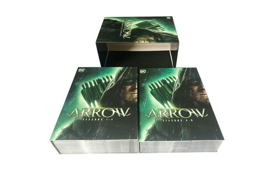 Película de encargo de América de los sistemas de la caja del DVD la estación 1-8 de la flecha de la serie completa proveedor