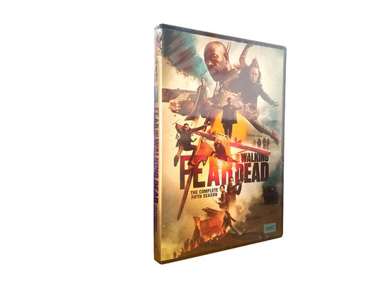 Película de encargo de América de los sistemas de la caja del DVD el miedo de la serie completa el Walking Dead S 5 proveedor