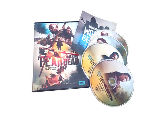 Película de encargo de América de los sistemas de la caja del DVD el miedo de la serie completa el Walking Dead S 5 proveedor