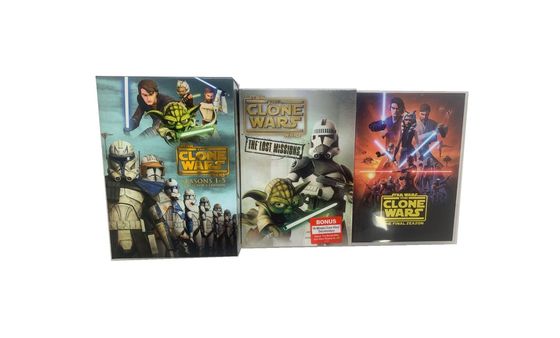 Película de encargo de América de los sistemas de la caja del DVD la estrella de la serie completa la estación 1-7 de las guerras de la copia proveedor