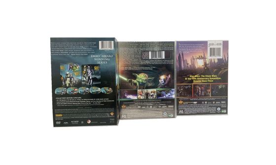 Película de encargo de América de los sistemas de la caja del DVD la estrella de la serie completa la estación 1-7 de las guerras de la copia proveedor