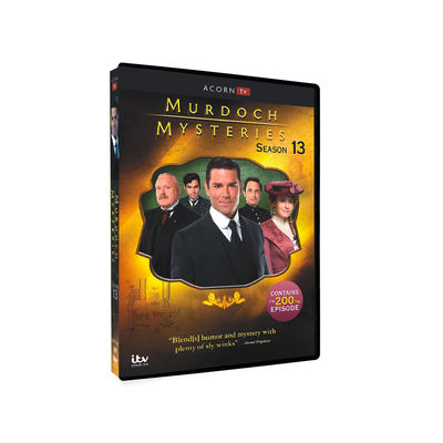 La película de encargo de América de los sistemas de la caja del DVD los misterios de Murdoch de la serie completa sazona 13 proveedor