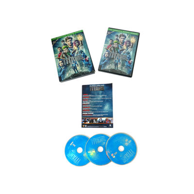 La película de encargo de América de los sistemas de la caja del DVD los titanes de la serie completa sazona 2 proveedor