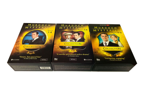 La película de encargo de América de los sistemas de la caja del DVD los misterios de Murdoch de la serie completa sazona 1-12 proveedor