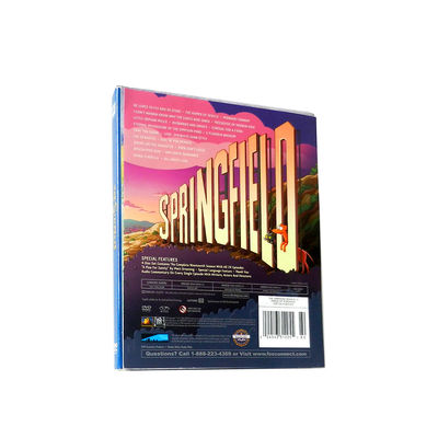Película de encargo de América de los sistemas de la caja del DVD la serie completa la ESTACIÓN 19 de la película de Simpsons proveedor