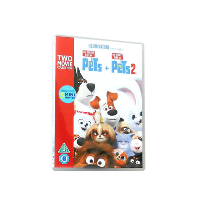 Película de encargo de América de los sistemas de la caja del DVD la serie completa la vida secreta de los animales domésticos 1-2 proveedor