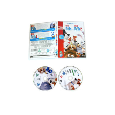 Película de encargo de América de los sistemas de la caja del DVD la serie completa la vida secreta de los animales domésticos 1-2 proveedor