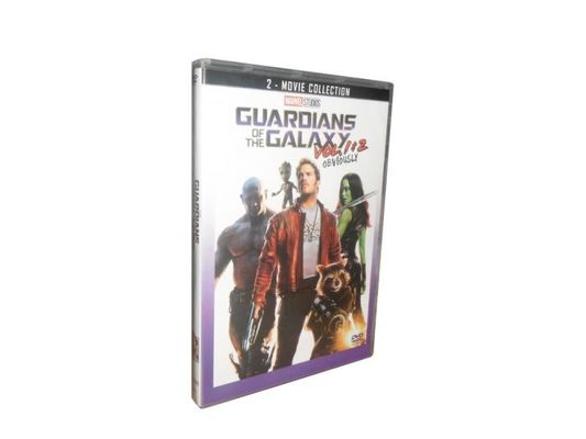 Película de encargo de América de los sistemas de la caja del DVD los guardas de la serie completa de la galaxia Vol.1-2 2DVD proveedor